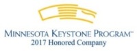 Minnesota Keystone Program: 2017 Honored Company award.
