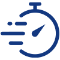 Icon of a stopwatch.