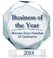 Winona Area Chamber of Commerce: 2018 Business of the Year award.
