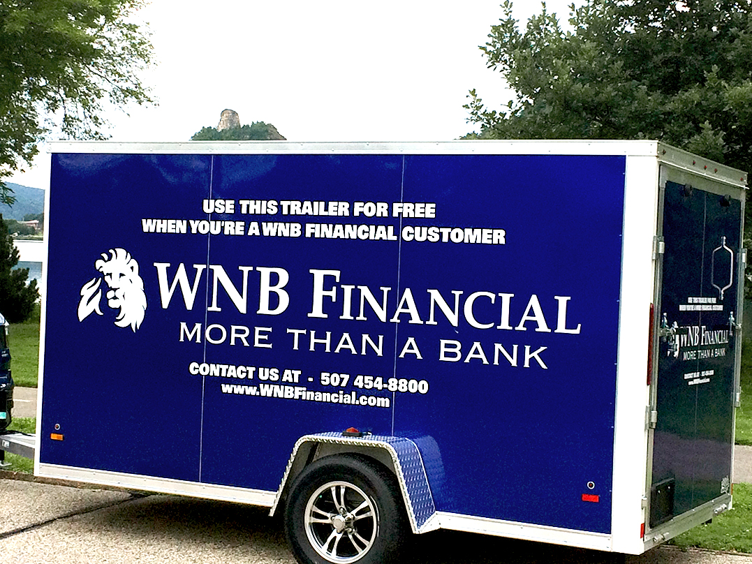 WNB Financial Trailer.